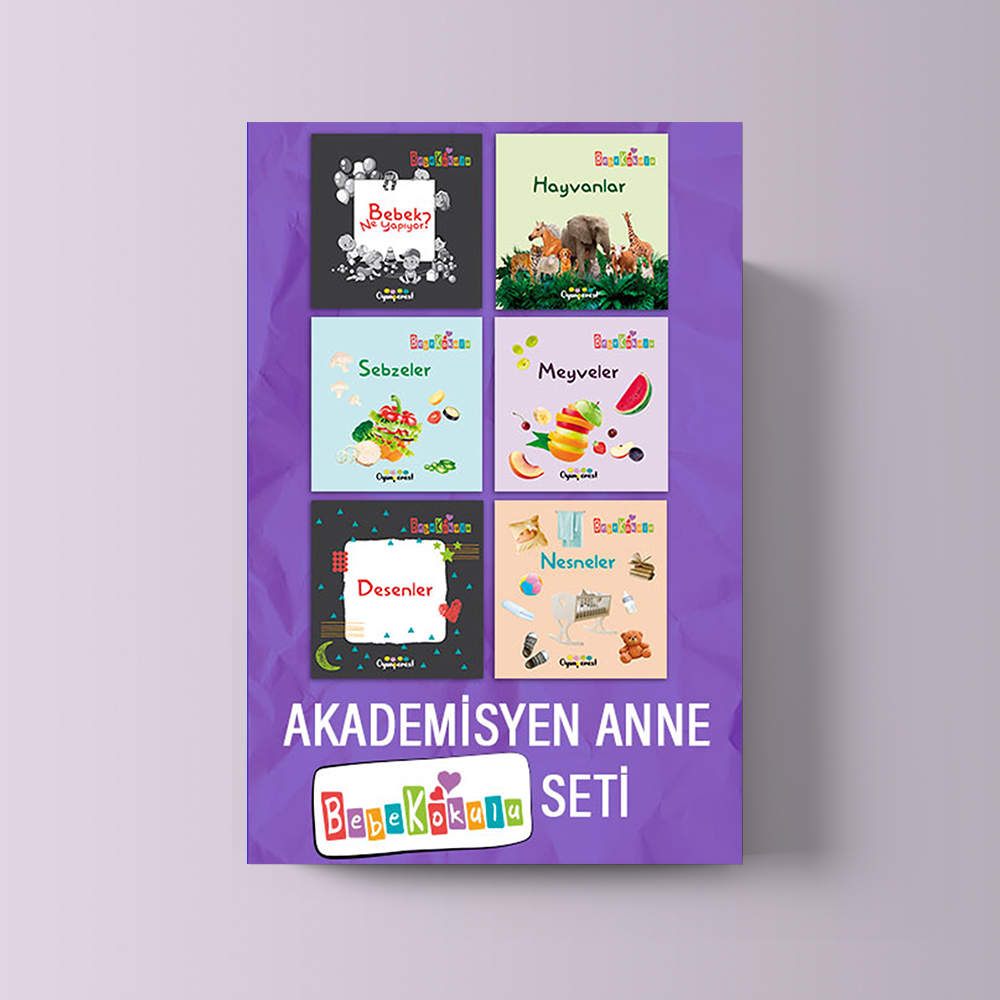 Akademisyen Anne BebeKokulu Seti (6 Kitap)