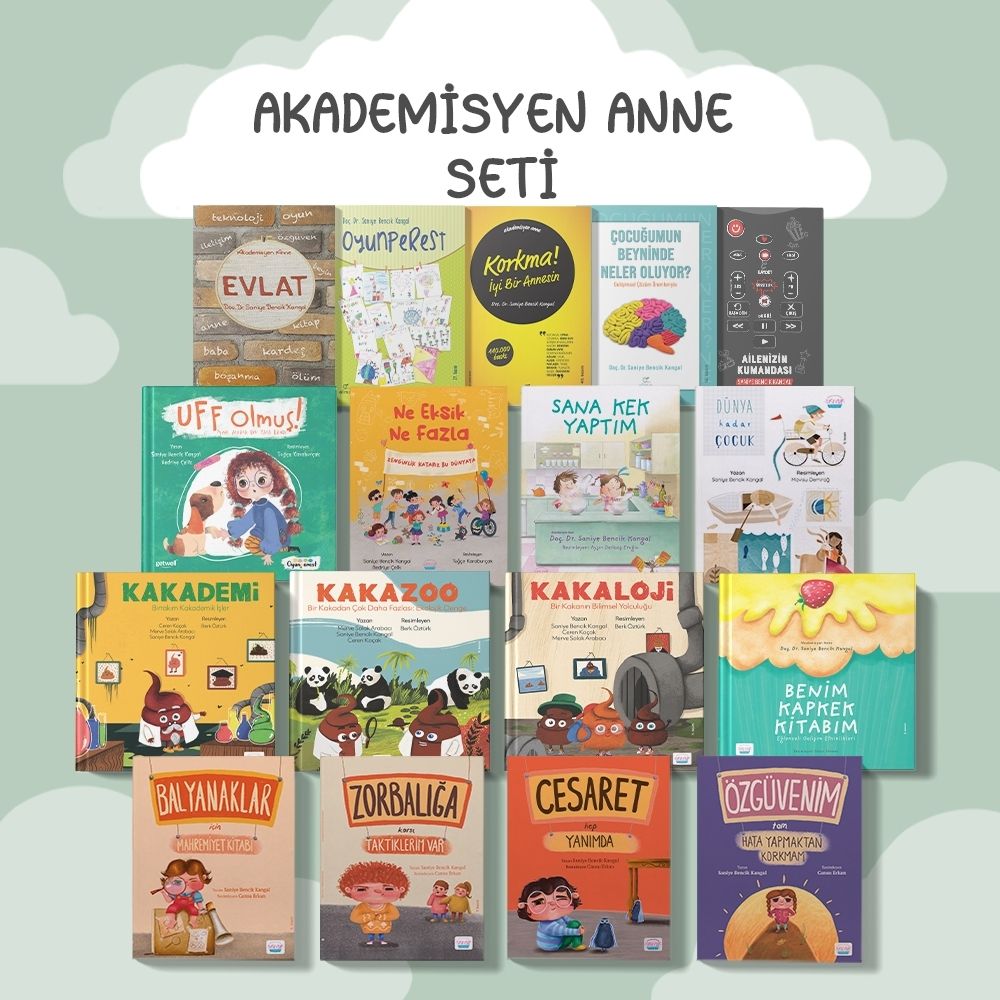 Akademisyen Anne Seti (17 Kitap)