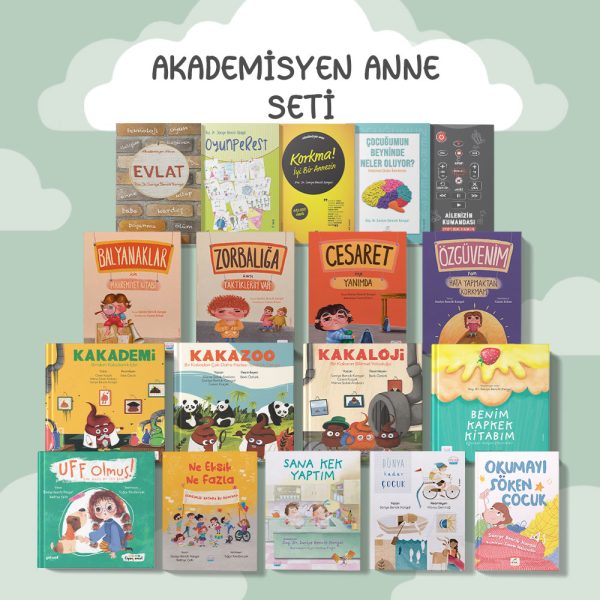 Akademisyen Anne Seti (18 Kitap)