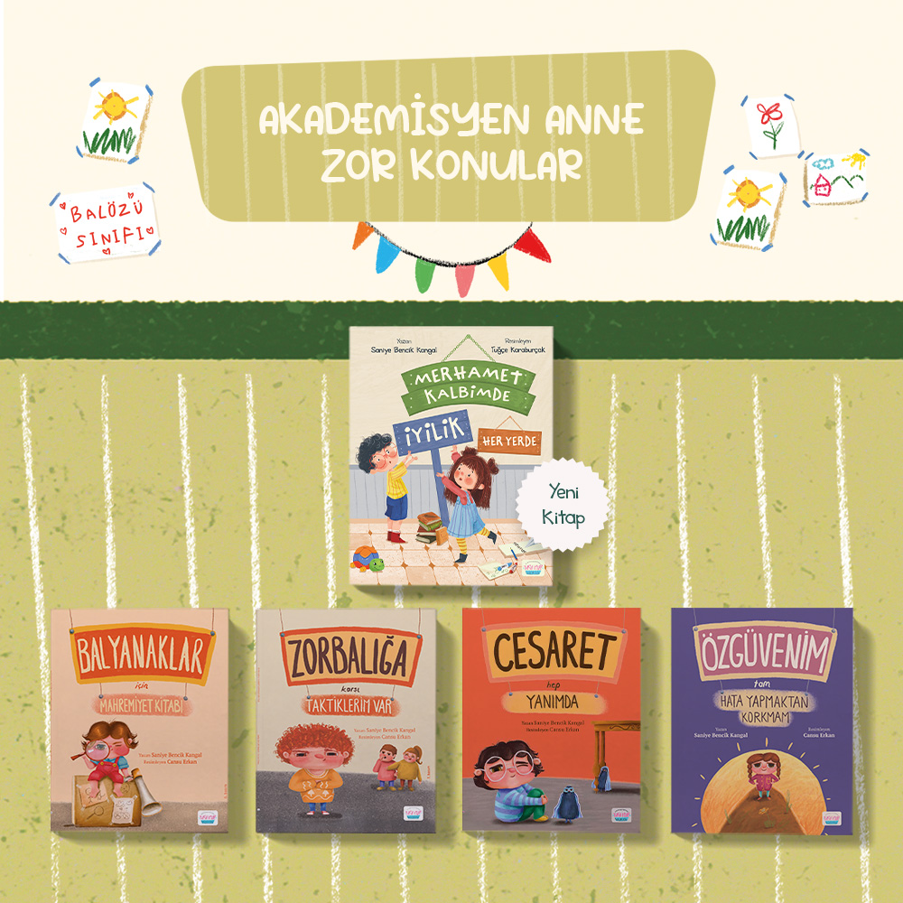 Akademisyen Anne Zor Konular Seti (5 Kitap)